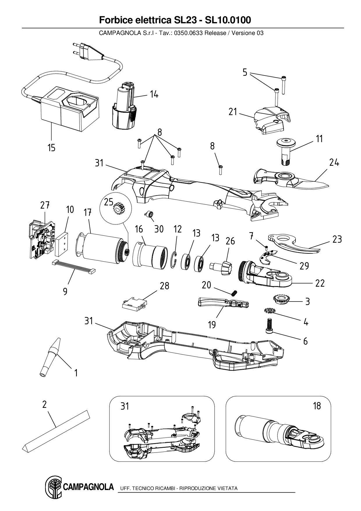 SL10.0100_Forbice elettrica SL23